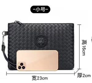 תיק 2024 גברים של תיק נמר ראש <span class=keywords><strong>handbag</strong></span> קיבולת גדולה באיכות גבוהה עסק איכותי גברים תיק הסיטונאי. - Product Image 5