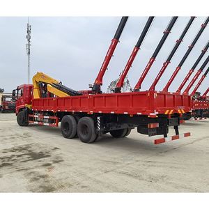 Suministro Directo de Fábrica, Camión Grúa Dongfeng K5 6x4 de 16 Toneladas con Brazo Plegable para Elevación y Transporte de Equipos Pesados - Product Image 4