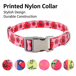 Custom Heat Transfer Print Pet <b>Collars</b> <b>Large</b> <b>Dog</b> Walking <b>Dog</b> <b>Collars</b> Alaska Adjustable <b>Dog</b> <b>Collars</b> <b>Collars</b> - Product Image 4