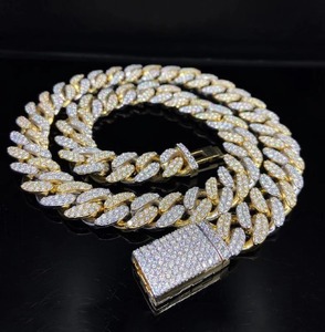 Export Quality Sterling Silver Moissanite Diamond Tennis Bracelet Elegant Wedding Party Diamond Alternative Luxury Jewelry Gift - Product Image 1