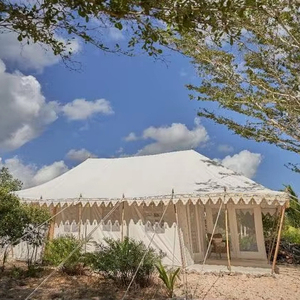 Clásico moderno para Swiss Cottage, tienda de campaña plegable portátil para boda, decoración exclusiva, cortina de tubería desmontable blanca, nuevo profesional - Product Image 1