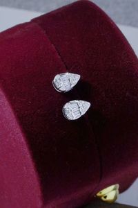 Boucles d'oreilles pendantes Xinfly en or 18 carats avec diamant naturel 0,2 carat, motif trèfle à quatre feuilles - Product Image 5