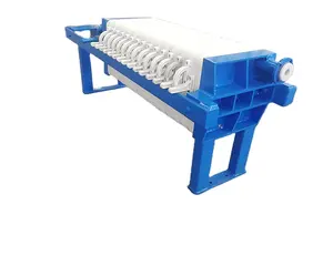 Mechanical water purification systems of filter machine plate and frame filter press