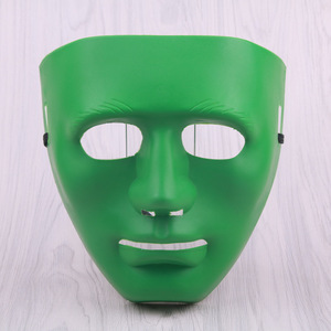 Máscara Facial Completa <span class=keywords><strong>de</strong></span> Hip-Hop B-Boy <span class=keywords><strong>para</strong></span> <span class=keywords><strong>Halloween</strong></span>, <span class=keywords><strong>para</strong></span> <span class=keywords><strong>Hombres</strong></span> y Niños, Material Plástico, Máscara DIY <span class=keywords><strong>para</strong></span> Fiesta <span class=keywords><strong>de</strong></span> Baile - Product Image 4