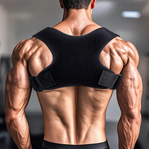 Fspg Cộng Với Kích Thước Dày Hơn Chất Liệu Dài Hơn Dây Đeo Trên Lại Thẳng Cột Sống Hỗ Trợ Vành Đai Tư Cách Corrector Vai Cú Đúp - Product Image 5