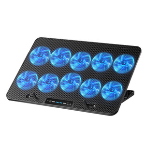 Suohuang 15 Fan Laptop Cooler RGB Lighting Adjustable Speed Gaming Cooling <b>Pad</b> Large Size Universal Air-<b>Cooled</b> Base - Product Image 5