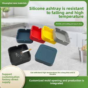 Asbak mobil silikon terjangkau, ringkas, tahan panas, & mudah dibersihkan - Product Image 2