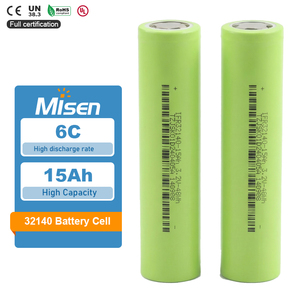 Aya様 販売のための 32140 3.2V 15Ah 48Wh LifePo4 円筒形充電式リチウム電池