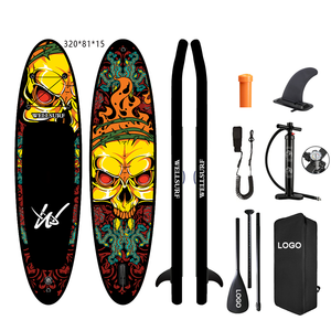 Factory Wholesale Custom 10.6'X32''X6'' <b>Inflat</b> Paddle Board <b>Inflatable</b> Stand up Sup Paddleboard <b>Inflatable</b> Paddleboard 3 - Product Image 1