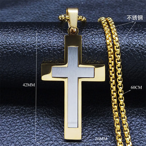 Мужская цепочка с подвеской из нержавеющей стали - Product Image 6