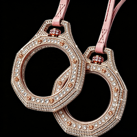 Nouveau design – Bijoux hip-hop en moissanite, sur mesure, sertis de diamants, en argent 925, pour lunette de montre