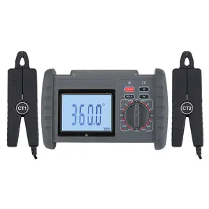 FR2010+ Digital Phase Meter Voltmeter Ammeter Multifunction Electrical Meter