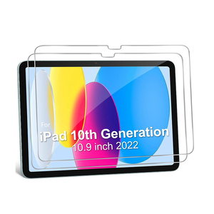 Rõ Ràng Bảo Vệ Màn Hình Cho <span class=keywords><strong>Ipad</strong></span> A16 11th Gen 2025 10th 10.9 ''9 H Độ Cứng Chống-Xước Bong Bóng Miễn Phí Trong Suốt Tempered Glass - Product Image 1