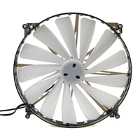 Système de refroidissement de jeu pour ordinateur ARGB 5v 3pin Cooler CPU Pc case 200mm Fan