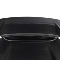 Couvre-capot avant en fibre de carbone style MBJ avec aération pour BMW Série 3 F30 2012-2018, kit carrosserie pour capot avant