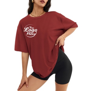 Camisetas a Rayas Casuales 2025, Camiseta Básica para Mujer, Camisetas Holgadas de Cuello Redondo, Manga Corta, Estampado de Verano - Product Image 5