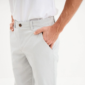 Pantalon chino décontracté à coupe droite pour homme, en toile légère, respirant, séchage rapide, élastique, idéal pour les voyages, infroissable - Product Image 4