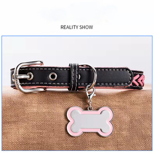 Targhette in Lega di Zinco a Forma di Osso per Cani, Etichette Identificative in Metallo, Vendita all'Ingrosso - Product Image 4