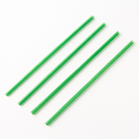 Pailles en plastique réutilisables à paillettes en forme de cœur, sans BPA, en PP, colorées et scintillantes, pour mariages et fêtes, vente en gros