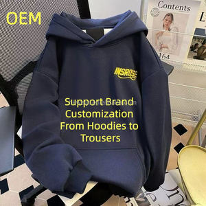 Sweat-shirts en coton de haute qualité OEM, sweat-shirt unisexe surdimensionné pour l'hiver avec logo imprimé en 3D - Product Image 2