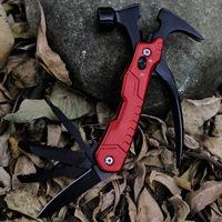 Outil multifonctionnel OEM personnalisé : marteau à griffes, pinces, couteau pliant, combo pour camping en extérieur, survie d'urgence en voiture, EDC, outil transfrontalier
