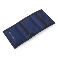 Dompet Nilon Tahan Air Pipa Tiga Pria Wanita, Dompet Kecil Perjalanan Tali Leher ANTI RFID