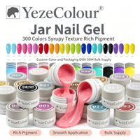 Vernis Gel UV Marque Privée OEM ODM, Gel Coloré Riche en Pigments, Texture Sirop, Nail Art Professionnel, Teinte Personnalisée, Fourniture en Gros