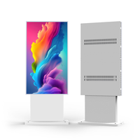 Affichage numérique tout-en-un LCD extérieur 55'', étanche IP65, haute luminosité 4K UHD (3500 nits), signalétique numérique commerciale