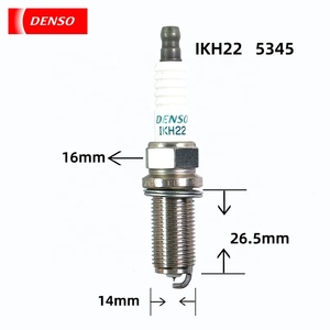 Bougie d'allumage DENSO Iridium 0,4 mm IKH22 90919-01276 pour Prius, Citroën <span class=keywords><strong>C4</strong></span>, Genesis Coupe, Veracruz - Essence, Nouvelle, Japon, Filetage 14 - Product Image 6