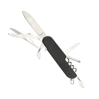 Couteau multifonctionnel de camping en plein air MT-1074, acier inoxydable, petit couteau de poche multifonctionnel