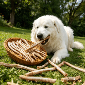 Friandises pour chiens à base de trachée d'oie biologique naturelle, à ingrédient unique, séchées à l'air, croustillantes, riches en vitamines et minéraux pour la santé dentaire - Product Image 1