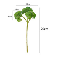 Plantes artificielles de haute qualité en plastique souple, texture riz, fruits et succulentes, faites à la main, respectueuses de l'environnement, pour décoration de mariage et événements festifs