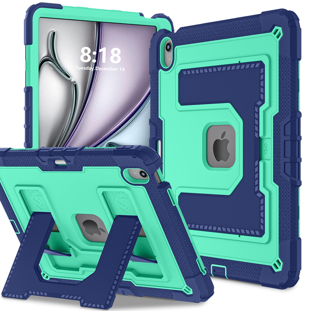 Kids Style Protective Heavy Duty Shockproof Rugged Tablet Case For iPad Air 13 M4/M3/M2/2026 2025 2024 Kids Tablet Case Cover