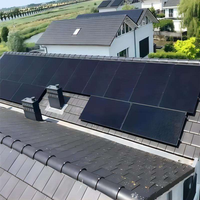 Panel Surya Jinko Tipe-N 590W 595W JKM625-650N-78HL4-BDV Modul Pv Bifasial Kaca Ganda Mono TOPCon Harga Pabrik Grosir