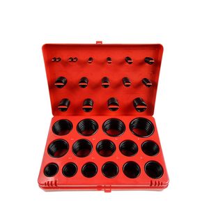 Nitrile Rubber O-Rings Set 382 Pcs Red And Blue Boxes For Automotive And Household Repair Sealing Kit - Product Image 2