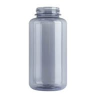 Botella de Agua de Boca Ancha de 1000 ml, Botellas de Plástico de 32 oz con Tapas para Senderismo, Gimnasio, Trabajo, Viajes, Sin BPA, Bajo MOQ, Botella Transparente de Tritán