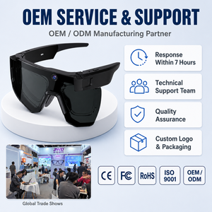 Lunettes Intelligentes IA avec Photo 32MP, Vidéo 8MP 1080P, Bluetooth 5.3, Wi-Fi Double Bande, IP54, Commande Vocale, Son 360°, Monture Myopie, Fabricant OEM ODM - Product Image 5