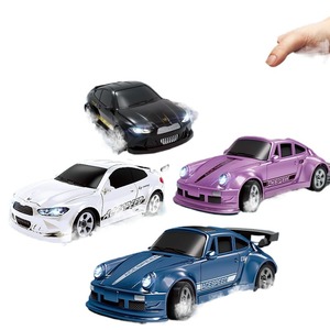 Voiture de drift miniature RC à l'échelle 1:64, radiocommandée, électrique, nouveaux jouets pour enfants, garçons, mini télécommande 2.4G 4 canaux, cadeau pour enfants - Product Image 6