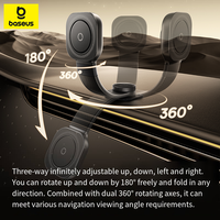 Support de chargeur de voiture magnétique sans fil Baseus PrimeTrip C03Pro d'occasion (état 95%) avec charge rapide 15W et support de téléphone compatible multi-appareils