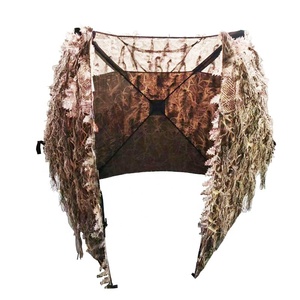 <span class=keywords><strong>Tenda</strong></span> Mimetica 3D a <span class=keywords><strong>Foglie</strong></span> Pieghevole con Recinzione a 3 Direzioni e Palo in Fibra di Vetro per Caccia <span class=keywords><strong>Tenda</strong></span> Ghillie Camo - Product Image 3
