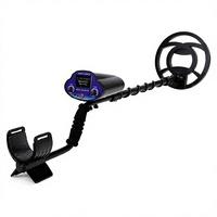 Détecteur de métaux série GT680, pointeur de précision, réglage automatique, bobine de recherche de 10 pouces pour la recherche sur le terrain