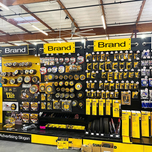 Custom Floor Standing Store <strong>Peg</strong> Board Shelf Shop Flooring Retail Display Stand Metal Pegboard Rack Tools Display Stand - Product Image 6