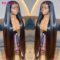 Perruque en cheveux humains naturels indiens sans colle, perruque Lace Front en cheveux humains, cheveux brésiliens alignés sur les cuticules, perruque Lace Frontale 360 Full HD