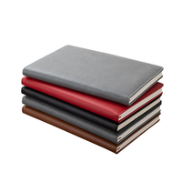 Cuaderno de cuero Pu A5, páginas interiores personalizadas, cuaderno de notas para ejercicio escolar, cuaderno de composición con logotipo