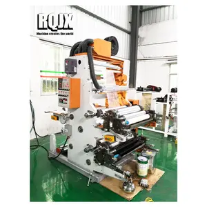 Factory pri High quality 2 colors flexo printing small machine 4/6/8 stack type flexography printing for paper/non woven/PE film