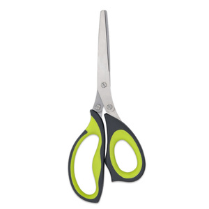 <b>Kitchen</b> <b>Scissor</b> Stainless Steel Five Layer Multi Purpose Home Use Greenish Gray Handle Straight Head - Product Image 4