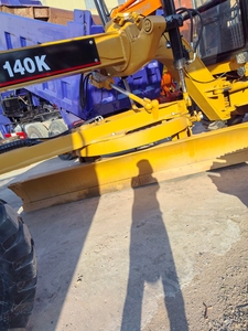 รถเกรดเดอร์มือสอง Caterpillar 140K พร้อมเครื่องยนต์ 12 ตัน น้ำหนักใช้งาน 130 กิโลวัตต์ สภาพดี ขาย - Product Image 6