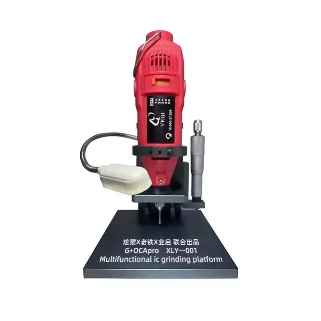 Screen Chip Grinding Machine 220v-110v Universal for Iphone X-13pro Max Lcd Digitizer Ic Grinder Rear Camera Lens Polishing Tool