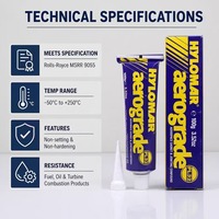 Hylomar Aerograde PL32 - 100g Mastic d'étanchéité non durcissant pour moteurs à réaction et turbines à gaz