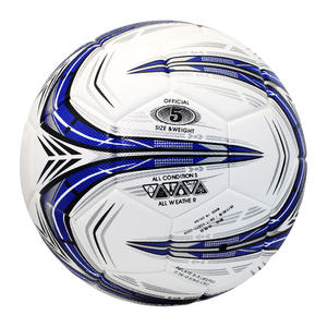 Partita di <span class=keywords><strong>calcio</strong></span> professionale, progettata da un designer, semplice <span class=keywords><strong>schema</strong></span> di colori blu e bianco è più accattivante - Product Image 2